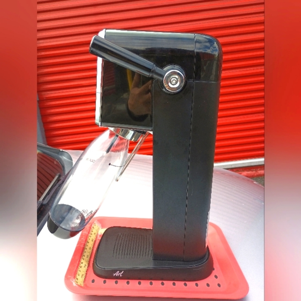 Sodastream "Art"Black Soda Maker With Bottle Only,No CO2 TANK